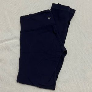 Navy Blue lululemon leggings